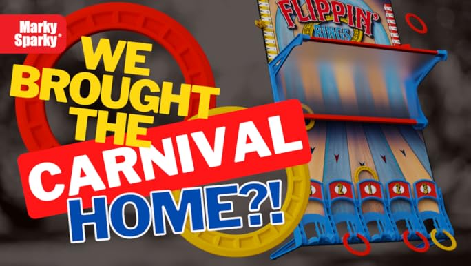 スピールフォーム　サーカスリング Amazon.com : Flippin Rings | Ring Toss Game for Adults and